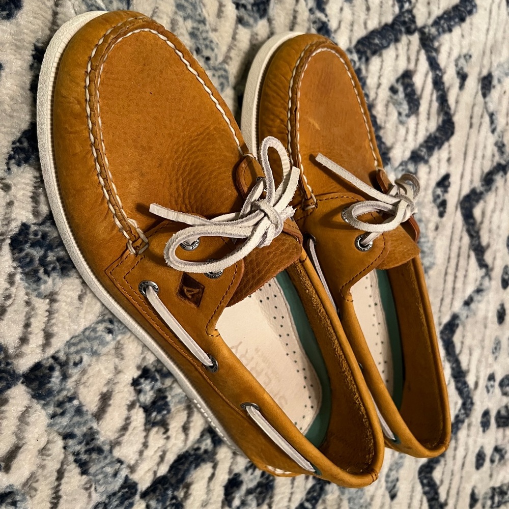 Sperry Boat Shoes - worn once to an event (with socks)